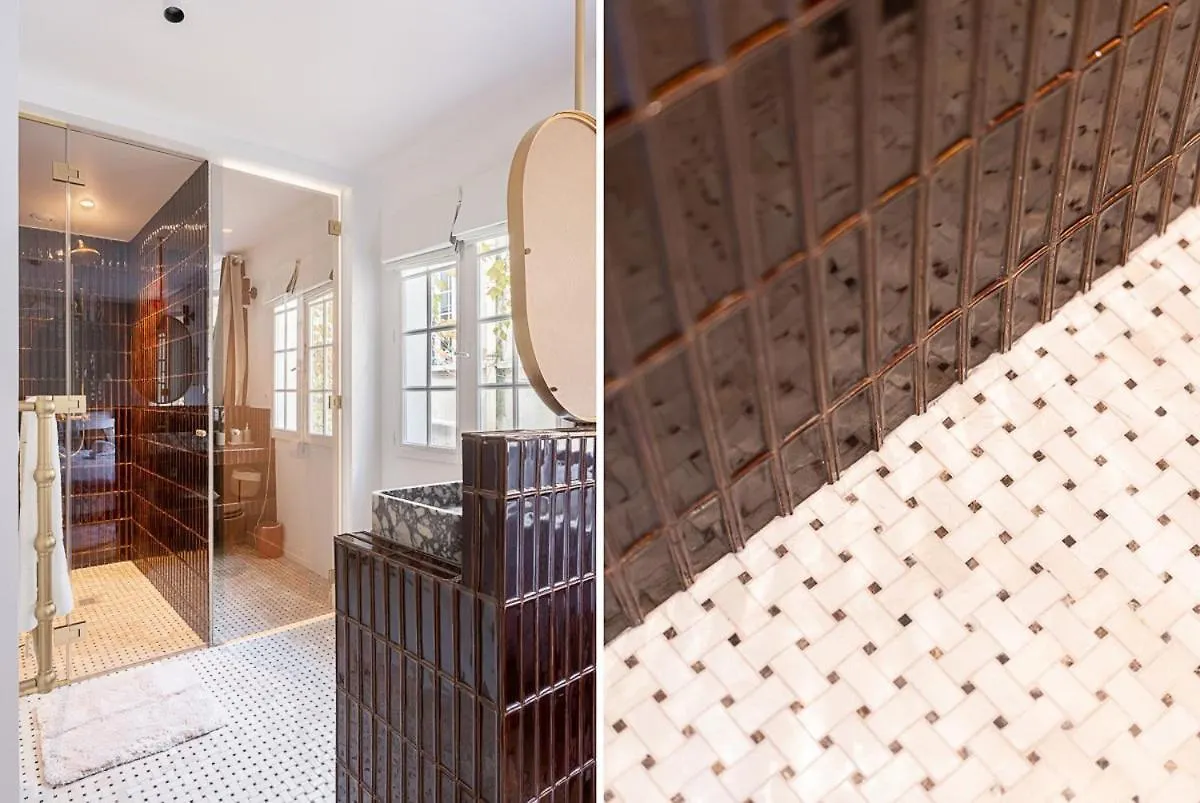 Daire Parisian Duplex In Marais With Sauna Fransa