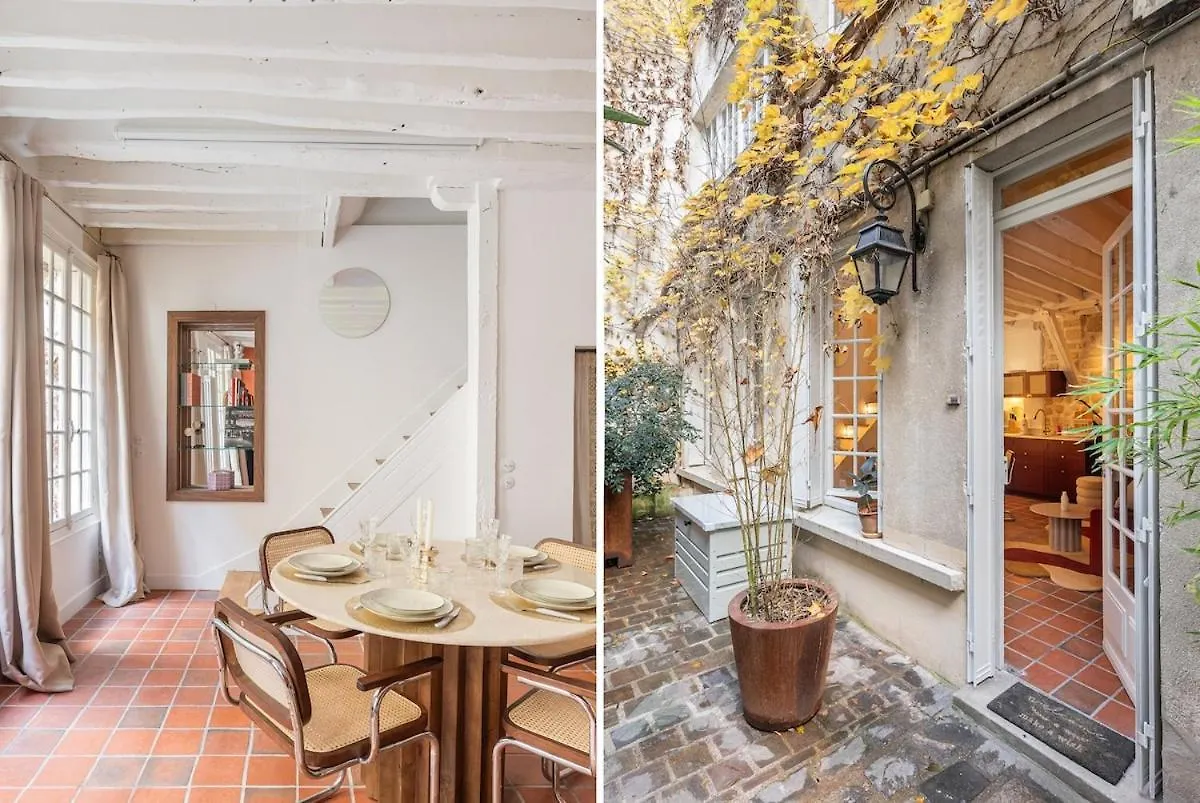 Parisian Duplex In Marais With Sauna Paris